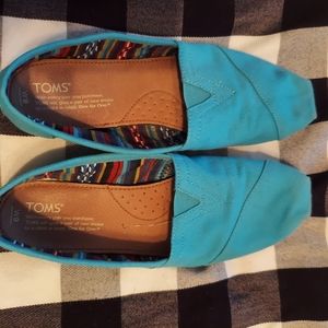 Toms Women's Blue Flats